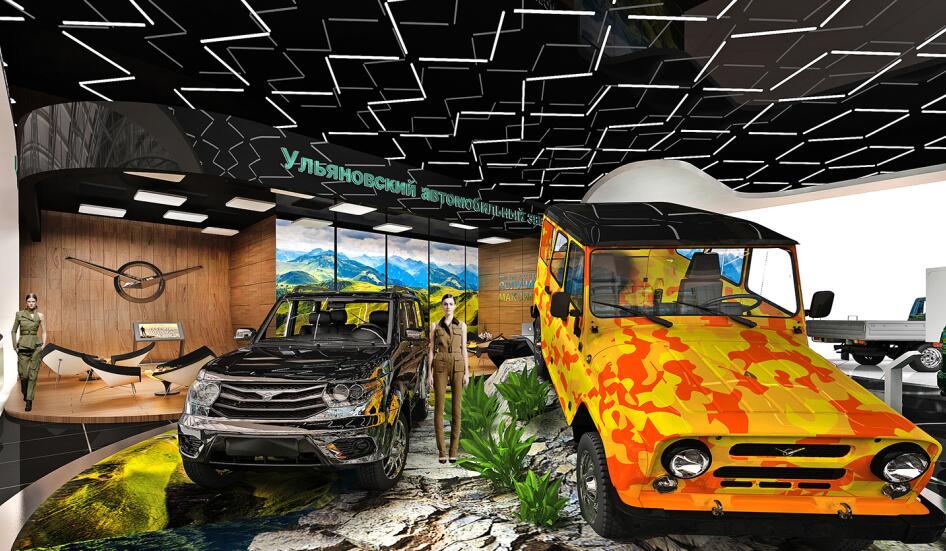 展臺天棚造型設(shè)計 展臺天棚造型設(shè)計