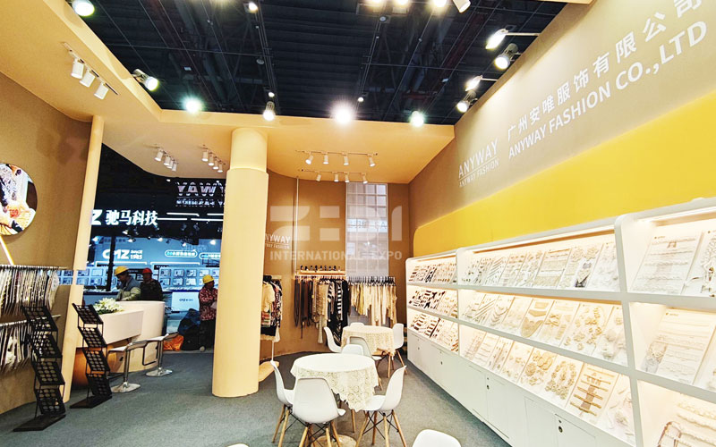 紡織面料展臺(tái)布置 紡織面料展臺(tái)布置