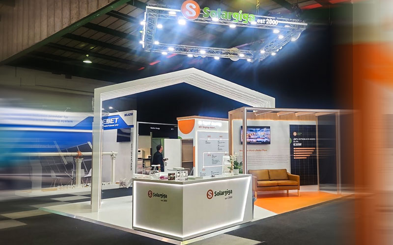 澤迪展位設(shè)計(jì)搭建公司攜手“陽(yáng)光能源”亮相南非光伏展