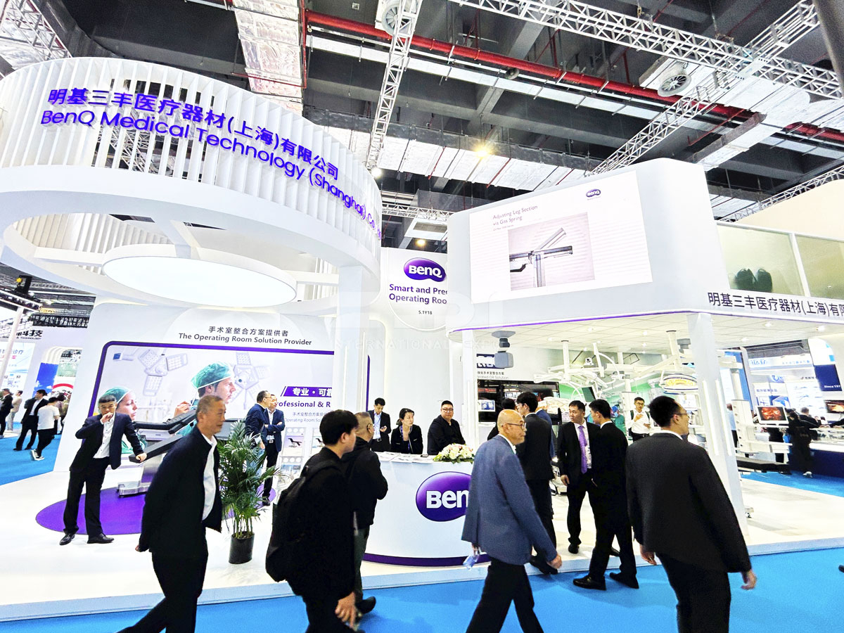 上海醫(yī)療展臺設計布置