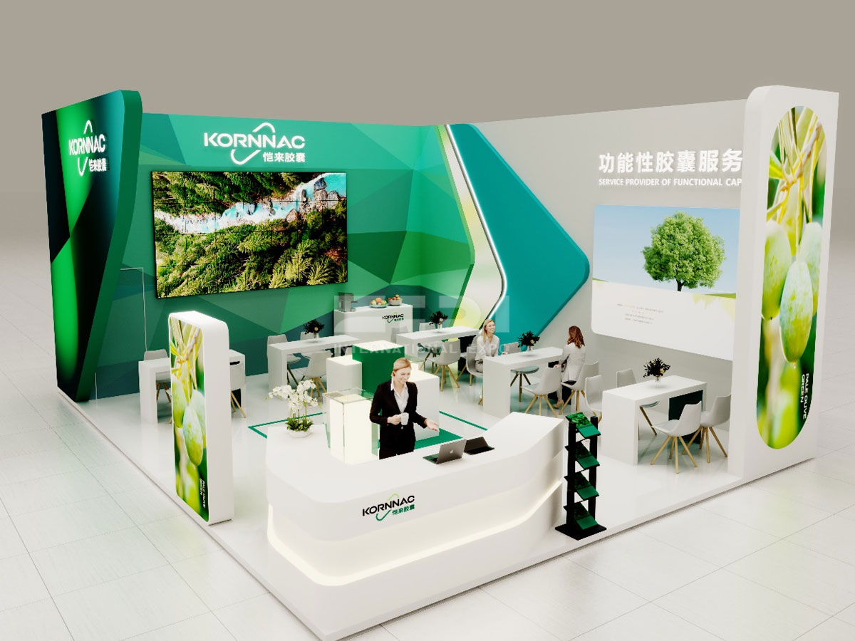 廣州藥交會(huì)API展臺設(shè)計(jì)